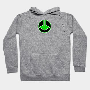 Time Green Badge Hoodie